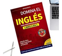 Tanxemery Libro Di Inglese - Grammatica Inglese Per Principianti Dizionario | Facile Quaderno Bilingue Per Viaggio Affari Vacanza Studio All'Estero Studenti Negoziazioni Scuola Lettura