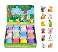 Tanxemery Palla da bagno per bambini, Palla da bagno per bambini, da con giocattoli a - Palline 12X naturali organiche fatte a mano per compleanno Halloween Natale Ragazzi Ragazze Pelle