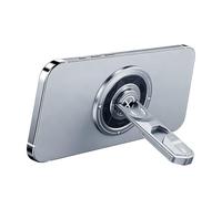 Tanxemery Supporto per telefono cellulare, in lega di alluminio, forte tenuta, supporto magnetico per telefoni cellulari con supporto, per film, navigazione, videochiamata, streaming dal vivo