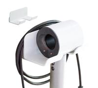 Tanxier Portasciugacapelli,Supporto Adesivo Autoadesivo Sicuro Fino a 2kg - Gancio Bagno per Asciugacapelli - per Bagno Casa Dormitorio Appartamento Vanità e Armadi