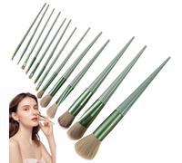 Tanxier Set di pennelli per trucco, set da 13 pennelli per trucco, ad asciugatura rapida, per professionisti, diversità, set di pennelli per il viso, per principianti, professionisti e donne