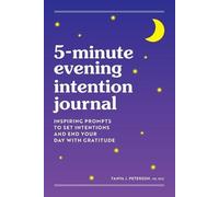 Tanya Peterson 5-Minute Evening Intention Journal (Tascabile)