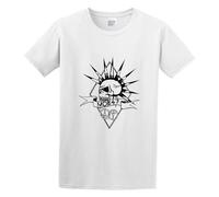 TANYOUPIN Mob 47 Mohawk Skull Mens Short Sleeve White XXL