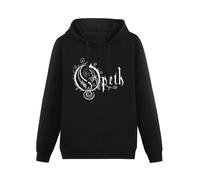 TANYOUPIN Opeth Band Hoody Music Rocks Cotton Heavy Death Metal Black L