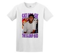 TANYOUPIN Ski Mask The Slump God Hip Hop Rap Mens Short Sleeve White XL