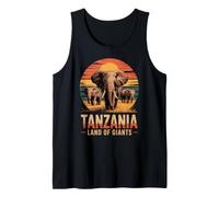 Tanzania Terra dei Giganti, Elephant Safari, Tramonto Africano Canotta