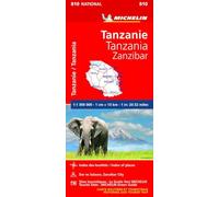 Tanzania Zanzibar 1:130.000: Map: 810