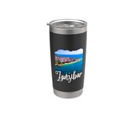Tanzania Zanzibar Bicchiere termico in acciaio inox doppia parete