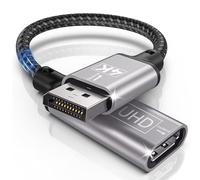 Tanzato 4K Adattatore Displayport to HDMI, Convertitore da Maschio a Femmina, Unidirezionali DP to HDMI Adapter, Compatibile con Laptop, Desktop, Lenovo, Dell, HP, HDTV, Proiettore