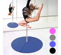 Tanzstangenmatte Poledancematte Palo Pole Dance Polematte 120cm 5cm Spesso Blu