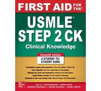 Tao Le Daniel Griffin Vikas Bhushan Marin First Aid for the USMLE S (Tascabile)