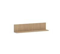 Tao - Scaffale da parete per camera da letto, larghezza 90 cm | Scaffale sospeso con pannello posteriore per libri e decorazioni nella cameretta dei bambini e ragazzi 19,6 cm di profondità