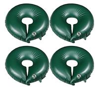 TaoBary 4 sacchetti per innaffiare alberi da 10 galloni, a rilascio lento, sistema automatico a goccia profonda, in PVC, per irrigazione a goccia per alberi e arbusti appena piantati (verde)