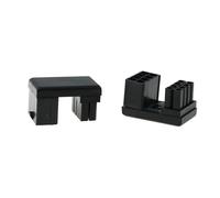 TAODAN 2PCS 8 Pin U A Forma di 180 Gradi Rotante Connettore Adattatore di Alimentazione Scheda Componenti Interni Adatto per Schede Grafiche Desktop