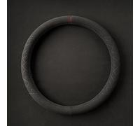 Coprivolante per Auto, Sottile in Pelle Scamosciata Protezioni del Volante con Tocco Morbido Alcantara, Antiscivolo e Sport,per BMW 1 Series,B-Red