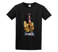 TAOKEBEAR Cardi B Famous Singer Rapper Cardi B Signature Print Unisex 100% Cotton Short-Sleeve T-Shirts Black XXXL
