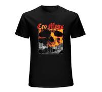 TAOKEBEAR Cro-Mags Don't Give Unisex 100% Cotton Short-Sleeve T-Shirts Black M