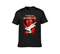 TAOKEBEAR Eyes Without A Face Les Yeux Sans Visage Horror Movie 1960 Unisex 100% Cotton Short-Sleeve T-Shirts Black S