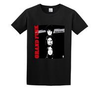 TAOKEBEAR Grand Funk Railroad Closer To Home Unisex 100% Cotton Short-Sleeve T-Shirts Black L