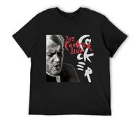 TAOKEBEAR Joe Cocker Live Unisex 100% Cotton Short-Sleeve T-Shirts Black XXXL