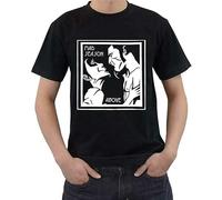 TAOKEBEAR Mad Season Above Funny Graphics Funny Birthday Unisex O-Neck 100% Cotton Short-Sleeve T-Shirts Black L