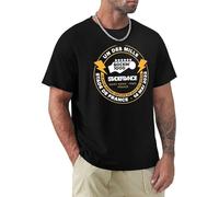 TAOKEBEAR Rockin'1000 Sdf 2022 Un des Mille Summer Top Unisex O-Neck 100% Cotton Short-Sleeve T-Shirts Black L