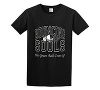 TAOKEBEAR The Bouncing Souls The Green Ball Crew Unisex 100% Cotton Short-Sleeve T-Shirts Black M