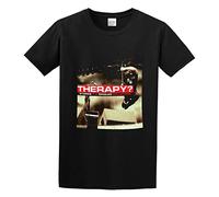 TAOKEBEAR Therapy Stories The Singles Collection Unisex 100% Cotton Short-Sleeve T-Shirts Black XL