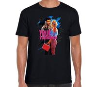 TAOKEBEAR True Romance Movie Poster Birthday Present Cool Unisex O-Neck 100% Cotton Short-Sleeve T-Shirts Black XL