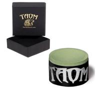 TAOM V10 Billiard Chalk in Branded Box, Gesso per Stecca da Biliardo Unisex, Verde