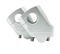 TAOMYDS Rialzo Manubrio Moto per TRK502 per TRK520X per TRK per 502X per TRK 502 X per TRK 502 2020 2021 Riser Manubrio in Alluminio Moto Morsetto Rialzato Manubrio Moto(Silver)