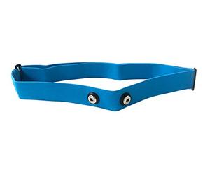TAOPE Cinghia per cardiofrequenzimetro Garmin e Wahoo, Regolabile, da posizionare sul Petto, Ideale per Sport e Fitness, CooSpo HRM Belt - Azzurro