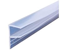 TAOQILE Guarnizione per Porta Doccia in Vetro, Guarnizione Doccia Sottoporta, per Vetri di Spessore 6mm/ 8mm / 10mm/ 12mm per impedire Il Flusso dacqua per Porta Doccia in Vetro (8 mm,f-type-100cm)
