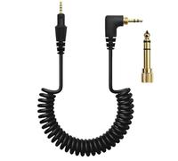 Taoricen Cavo Audio Compatibile con Pioneer DJ HDJ-CUE1 HDJ-X5 HDJ-X7 HDJ-S7 HDJ-CX Cuffie, 2,5 mm Spina delle Cuffie Connettore, con 6,35 mm Adattatore (1,2~2m)