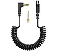 Taoricen Cavo audio di ricambio per Pioneer DJ HDJ-X10, Cavo a molla retrattile Cuffie da gioco Cavo di collegamento (3m)