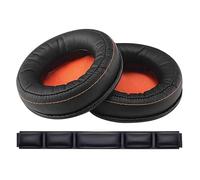 Taoricen Cuscinetti auricolari di ricambio Archetto Compatibile con SteelSeries Siberia 840 800 Cuffie, Cuffie Accessori Imbottitura in schiuma Paraorecchie Cerchietto