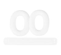 Taoricen Custodia in silicone per Sony INZONE H9 II, Copertura protettiva per Cuscinetti auricolari + Imbottitura dell'archetto (Bianco)