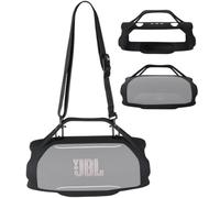 Taoricen Silicone Custodia protettiva per JBL Xtreme 5, Portatile Da viaggio Astuccio in silicone (Nero)