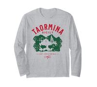 Taormina Sicilia Italia Souvenir Design Maglia a Manica