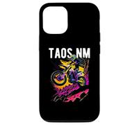 Taos New Mexico Motocross Dirt Bike Moto Design Custodia per iPhone 12/12 Pro