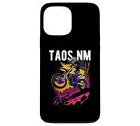 Taos New Mexico Motocross Dirt Bike Moto Design Custodia per iPhone 13 Pro Max