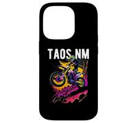 Taos New Mexico Motocross Dirt Bike Moto Design Custodia per iPhone 14 Pro