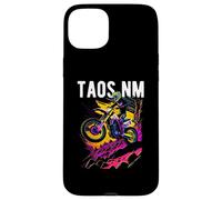Taos New Mexico Motocross Dirt Bike Moto Design Custodia per iPhone 15 Plus