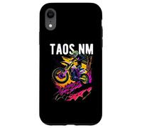 Taos New Mexico Motocross Dirt Bike Moto Design Custodia per iPhone XR