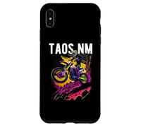 Taos New Mexico Motocross Dirt Bike Moto Design Custodia per iPhone XS Max
