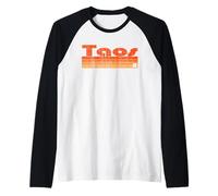 Taos, New Mexico Retro anni '80 Maglia con Maniche Raglan