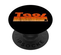 Taos, New Mexico Retro anni '80 PopSockets PopGrip Adesivo