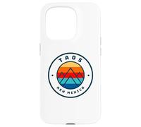 Taos New Mexico Sci Snowboard Sci Sci Gita in famiglia Custodia per iPhone 15 Pro