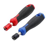 Taoxekoro 2pcs 1/4 '' Hex Cacciavite Maniglia Magnetica Cacciavite Bit Holder Adattatore autobloccante Per Punte Cacciavite Socket Wrench Tools