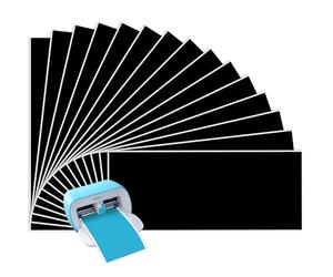 TAOYIO Smart Iron On for Cricut Joy, 15 confezioni da 14 x 30,5 cm HTV a trasferimento termico, pellicola in vinile flessibile, facile da tagliare e diserbare, pellicola per plotter tessile